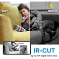 thumbnail image 3 of 1080P Mini Wireless Smart Home Camera WiFi Camera Nanny/Pet Cameras Small Camera for Security Build-in Battery/Indoor Camera with Night Vision, 3 of 6