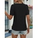 thumbnail image 5 of Blusas Casuales de Verano para Mujer, con Bordados Huecos, de Corta, Color Negro, Talla XL, 5 of 9