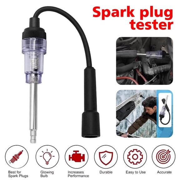 Car Spark Plug- Tester Ignition System Coil Engine Inline Diagnostic Test Tool