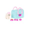 thumbnail image 5 of Pucci Pups - Juego de cachorros coleccionables - 6 perros de juguete, incluido el caniche - Bolso portabebés - Cuencos de comida y accesorios - Juguetes para niños mayores de 3 años, 5 of 5