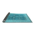 thumbnail image 2 of Ahgly Company Indoor Rectangle Oriental Light Blue Traditional Area Rugs, 2' x 3', 2 of 4