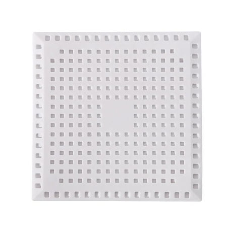 

Kitchen Bathroom Accessories Durable Shower Drain Pad Floor Drain Anti-blocking Waste Catcher Sewer Outfall Drain Filter Sink Strainer Mesh Trap WHITE