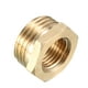 thumbnail image 1 of Adaptador de buje hexagonal de latón roscado 3/8PT macho x 1/4PT hembra, 1/2 x 1/4, 1 of 4