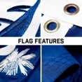 thumbnail image 4 of G128 Combo Pack: 16 Ft Telescoping Aluminum Flagpole (Black) & South Carolina SC State Flag 3x5 Ft, ToughWeave Series Embroidered 300D Polyester | Pole with Flag Included, 4 of 9