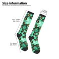 thumbnail image 2 of Goofa Sea Turtle Pattern Adult Stockings, Color-Block Knee High Socks, Comfortable and Breathable, Soft and Stretchable, Sports, and Decoration, 2 of 6