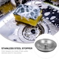 thumbnail image 3 of BRIGHTFUFU Flat Sink Drain Stopper Plug for Kitchen Sink, and Easy to Use Sink Accessory, 3 of 8