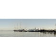 thumbnail image 2 of Blaustein, Alan 18x9 White Modern Wood Framed Museum Art Print Titled - Bay Pano - 126, 2 of 4