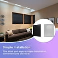 thumbnail image 4 of Window Blinds Shade Kitchen Living Room Curtain Accessory Kit Modified Component Blackout Cover Furnishing Hardware Accessories 90cmx180cm Black, 4 of 7