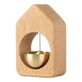 YiaNXan Wood Doorbell Chime Hanging Decorative Loud Door Bell