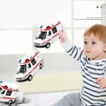 thumbnail image 3 of Juguetes de Ambulancia, Fino y Detallado Conducto Estable Alta Simulación Vehículo de Ambulancia Juguete para Niños Pequeños, 3 of 7