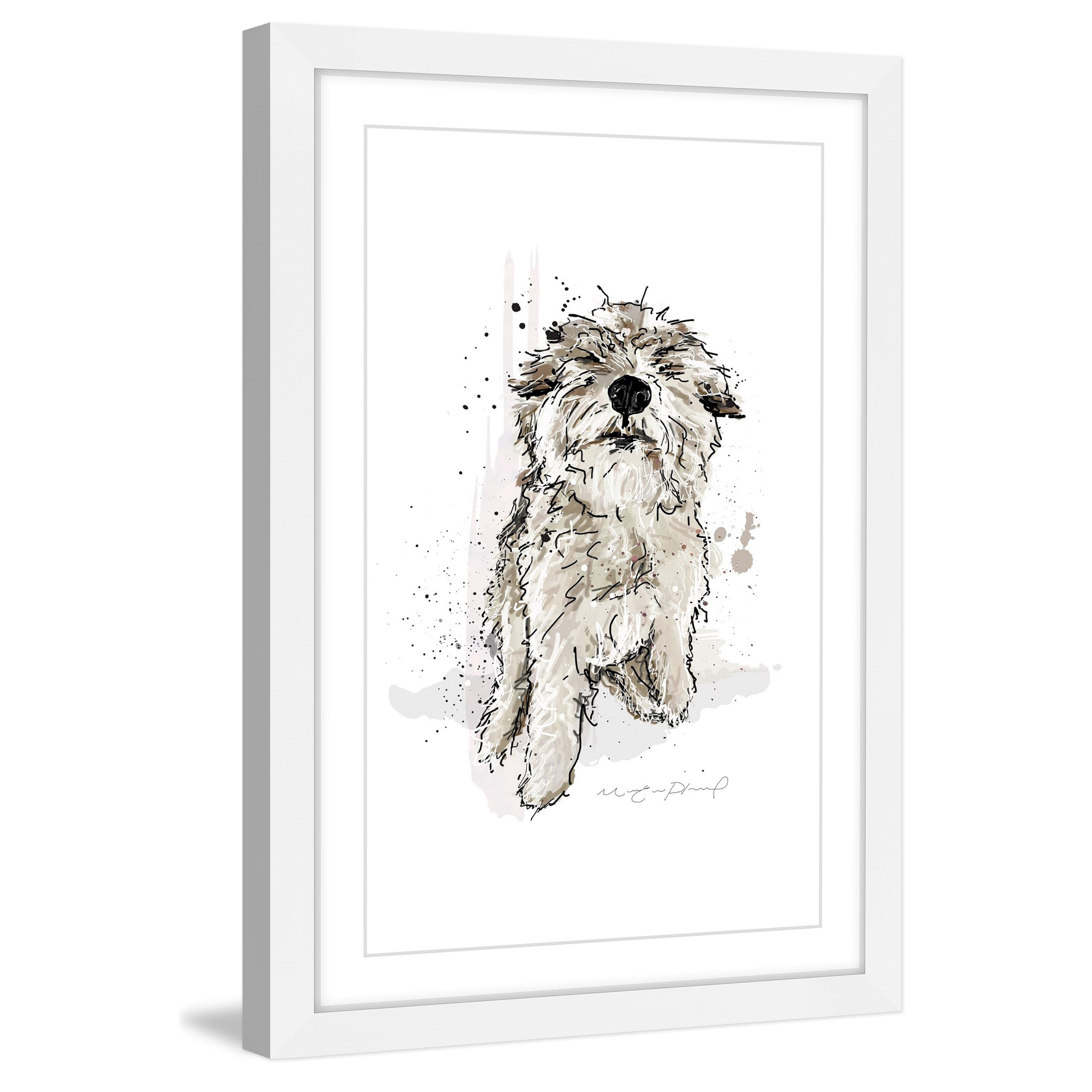 Marmont Hill "Gus 2" by Marie-Eve Pharand Framed Painting Print