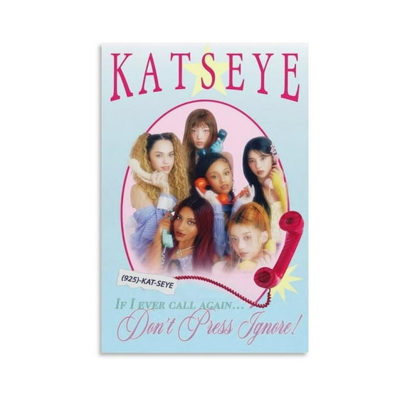 Katseyes Vintage poster