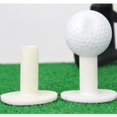 thumbnail image 3 of Soporte de Pelota de Golf Afortunado Blanco Tee Suave 8 Tamaños Sencillez, 3 of 5
