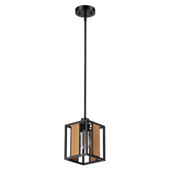 Farmhouse Style Dining Room One Light Pendant Light
