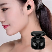 Wireless Earbuds 75hrs Bluetooth 5.3 Headphone Sport, 2025 Bluetooth Earbuds Stereo Deep Bass Over Ear Bud with Earhooks, ENC Noise Cancelling Mic, IPX7 Waterproof Earphone,Black