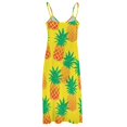 thumbnail image 5 of Lunarable Pineapple Fine Art Sleeveless Dress Summer Dress Woman 2025, 5 of 7