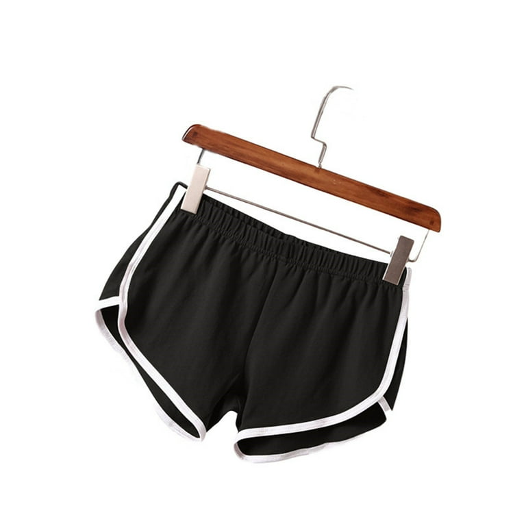 さらに100円引き◆NERDY◆Women's Ribbon Woven Dolphin Shorts Wioihee 3 Pcs Dolphin Shorts Women Yoga Shorts Athletic