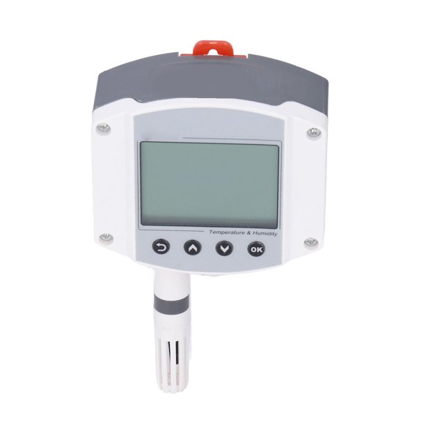 Transmisor de temperatura y humedad para montaje en pared, transmisor de temperatura y humedad para invernaderos de alta calidad Transmisor de temperatura y humedad LCD de alta sensibilidad