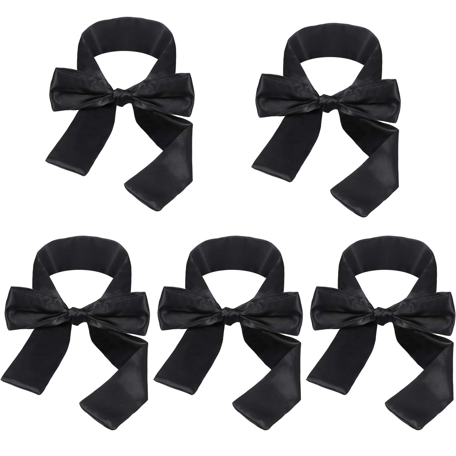 5 Pieces Wig Grip Band Edge Wrap Satin Headbands Non Slip Hair Wraps