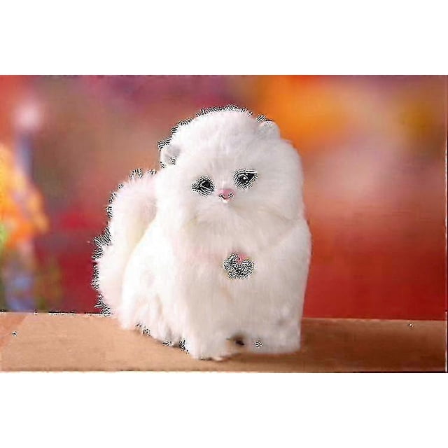 2025 Electronic Plush Cats Lovely Robot Animal Toy Cute Stuff Electric Cat Meowing Soft Kids Pet Model Decoration Doll For Kids Gift Guanguan - HZ