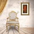 thumbnail image 3 of Seba, John 9x14 Gold Ornate Wood Framed with Double Matting Museum Art Print Titled - Gladiola, 3 of 4