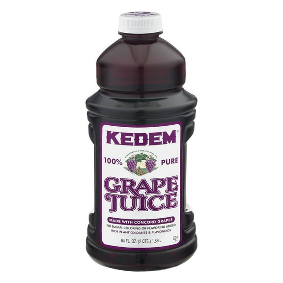 Kedem 100% Juice, Grape, 64 fl oz, 1 Count