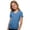 Blue, variant on Kids Short Sleeve V-Neck T Shirts Workout Linen Casual Tees Summer Lightweight Shirts Soft Trendy Tops,Size 2-16 Years White 110
