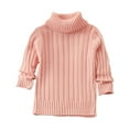 thumbnail image 1 of PatPat Toddler Girl/Boy Turtleneck Ribbed Knit Sweater, 1 of 6