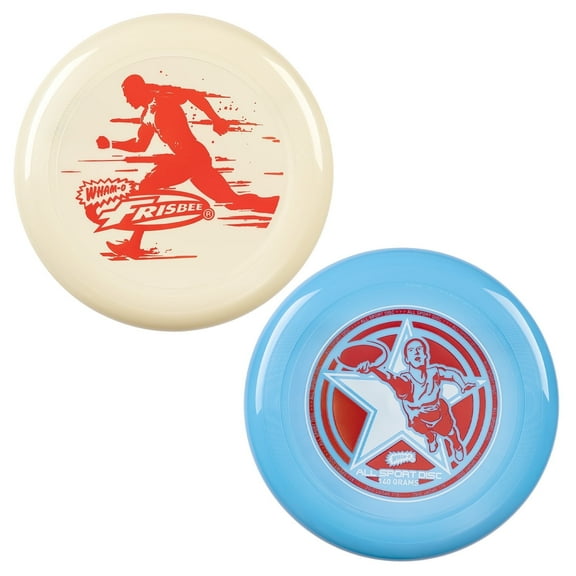 Wham-O Frisbee All Sport Disc 140g, 9.85 Inch, Durable and Non-Slip Grip for Outdoor Games, Perfect for Team Sports and Family Fun -2 Pack