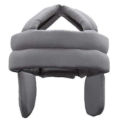 Casco de protección para ancianos Casco de seguridad Anti-caída Sombrero de protección para la cabeza Algodón Transpirable Anti-colisión Sombrero Anciano con protección auditiva Tamaño ajustable ACTIVE Biensenido a ACTIVE