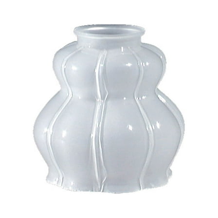 B&P Lamp® 2 1/4" Fit, Inside Sandblast Sheffield Style Shade