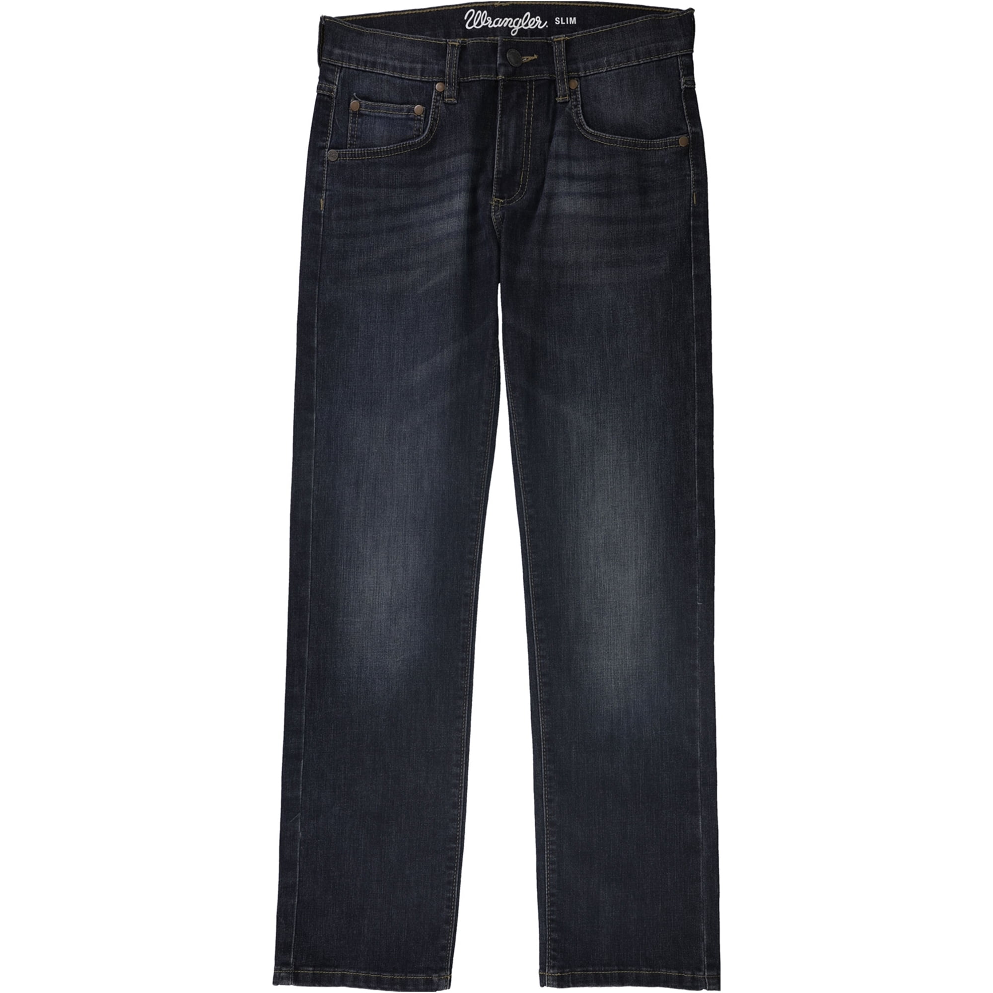 Wrangler Mens Weathered Slim Fit Jeans 