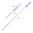 thumbnail image 2 of JOYMOOP Ceiling Fan Cleaner Duster and Cobweb Duster with Extension Pole, 28–98 Inch Handle and 9 Refills for High Ceilings and Furniture, 2 of 9