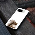 thumbnail image 4 of WIRESTER Shockproof Soft Rubber Cover Case for Google Pixel 10a 6.3" 2026, Brown Gray Squirrel, 4 of 5
