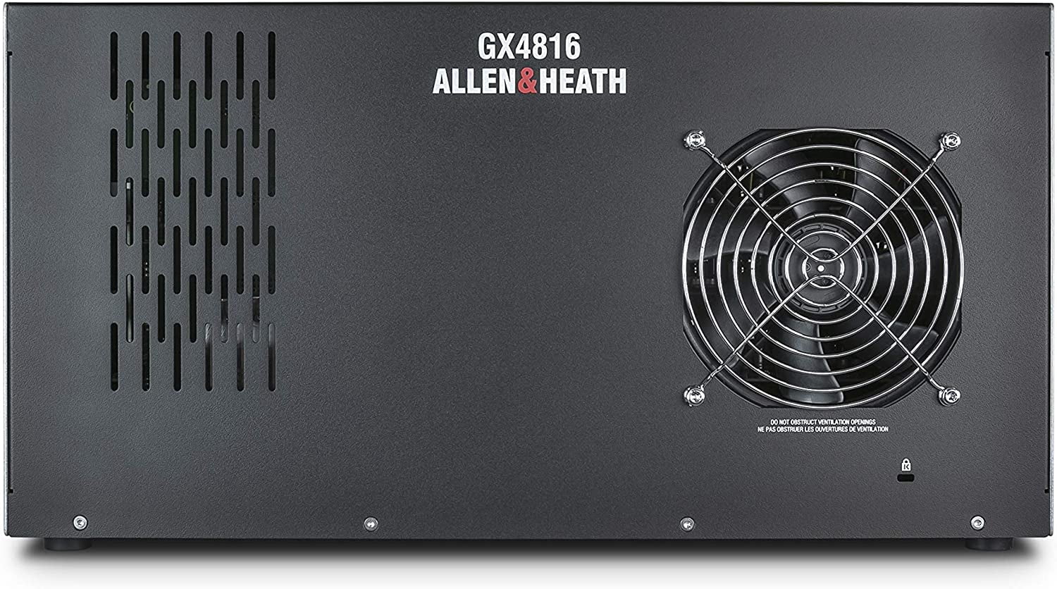 48 x 16 audio expander with dLive 96kHz mic preamp