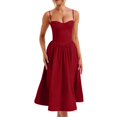 Falsh Deal! Waoopa Fashionable Ladies' Dresses, Corset Dress for Women
