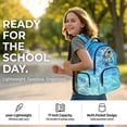 thumbnail image 6 of DISNIMO Shark Print Kids School Backpack for Boys Lightweight Schoolbag with Adjustable Strap for Primary Middle Students 17 Inch Large Bookbag Casual Daypack, 6 of 7