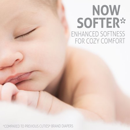 Cuties Baby Diapers (Choose Size and Count)