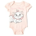 thumbnail image 2 of Disney The Aristocats Marie Newborn Baby Girls Bodysuit Pants and Headband 3 Piece Outfit Set Newborn to Infant, 2 of 5