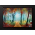 thumbnail image 2 of PI Studio 18x13 Black Modern Framed Museum Art Print Titled - Through the Trees, 2 of 5