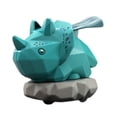 thumbnail image 4 of Coche Inercial de Dinosaurio Salvador Juguete Educativo Azul, 4 of 6