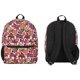 thumbnail image 3 of Mochila Escolar de Nylon para Niños de 16" a Cuadros Rojos con Pizza de Five Nights at Freddy's, con Bolsillo Frontal, 3 of 3
