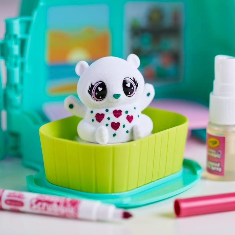 Crayola Scribble Scrubbie Pets Scented Spa Playset, Gift for Kids