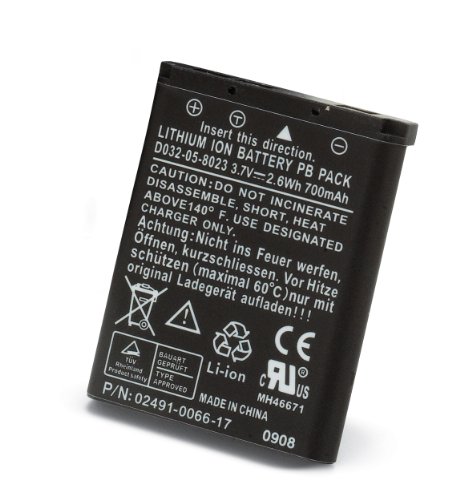Batteria sostituisce Sealife 02491-0066-17 SL7014 660mAh 3,7V