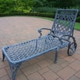 thumbnail image 3 of Oakland Living Mississippi Cast Aluminum Chaise Lounge, 3 of 5