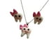thumbnail image 3 of ARETES Y COLLAR DE MULEA CON MOO DENTISTA DE PLATA, 3 of 4