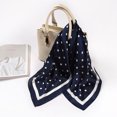 thumbnail image 3 of Baqcunre Clearance! Scarf for Women, Scarf Scarf 70X70Cm Scarves Ribbon Kerchief Women Dot Polka Neck Scarf,, 3 of 4