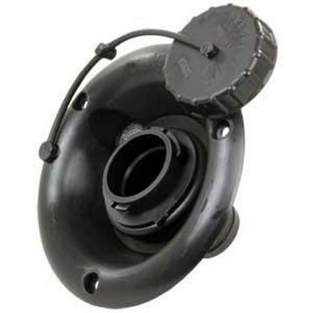 321A33A Gravity Water Dish, Black