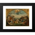thumbnail image 2 of German Auguste von Bohn 14x11 Black Modern Framed Museum Art Print Titled - Religion, the Beatitudes (1847), 2 of 5
