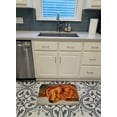 thumbnail image 3 of Carolines Treasures AMB1202RUG Tapis en Mousse à Mémoire de Forme Lavable en Machine Longhaired Dachshund Rouge, 3 of 4